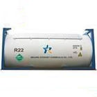 Berwarna R22 CHLORODIFLUOROMETHANE (HCFC-22) gas Refrigerant Penggantian Kemurnian 99,99%