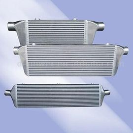 Brazed Aluminium bersirip Tabung Heat Exchanger Automobile Intercooler