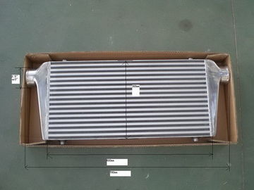 Brazed Aluminium bersirip Tabung Heat Exchanger Automobile Intercooler