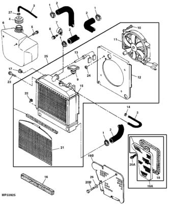 Excavator piring dan Bar Heat Exchanger Aluminium Oil Cooler Dengan Fan