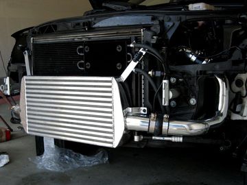 Aluminium bersirip Tabung Heat Exchanger untuk mobil / truk