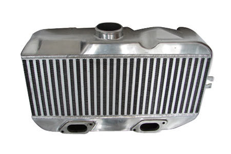 Mobil / Auto bersirip Tabung Heat Exchanger, piring dan Struktur Bar