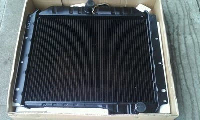 Aluminium Brazed Welding Hydraulic Oil Heat Exchanger / Radiator Untuk Diesel Generator