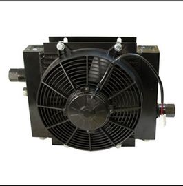 Piring Fin Aluminium Air Oil Cooler, Hydraulic Oil Heat Exchanger DC12V / DC24V