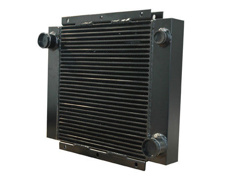 Brazing Plat Aluminium Fin Heat Exchanger Water pemateri Cooler Dengan Fan