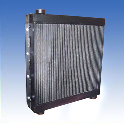 Brazing Plat Aluminium Fin Heat Exchanger Water pemateri Cooler Dengan Fan