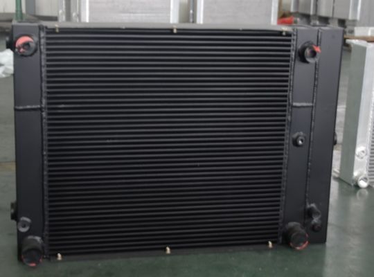 Hidrolik Transmisi Compact Plat Fin Heat Exchanger Untuk Construction Machinery