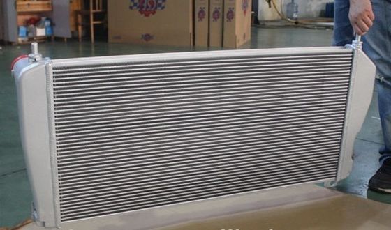 Vakum pemateri Plat Dan Fin Heat Exchanger Aluminium Heat Exchanger Heavy Truck