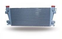 Aluminium Plat Dan Fin Heat Exchanger Oil Air Cooler Hidrolik Sistem Heavy Truck