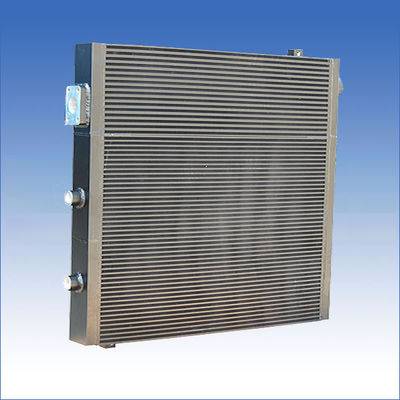 Vacuum Brazed Air Compressor Heat Exchanger Lempeng - Fin Aluminium Minyak Radiator