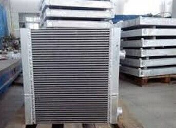 Aluminium Plat Fin Air Compressor Heat Exchanger Vacuum Brazed Sistem Pendingin