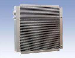 Sepenuhnya dilas Air Compressor Heat Exchanger Listrik Compact