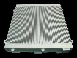 Vacuum Brazed Aluminium Air Compressor Heat Exchanger Radiator, 2-40 bar