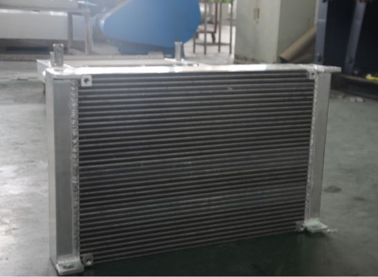 Getaran Tahan Plat Aluminium Fin Heat Exchanger Untuk Air Compressor