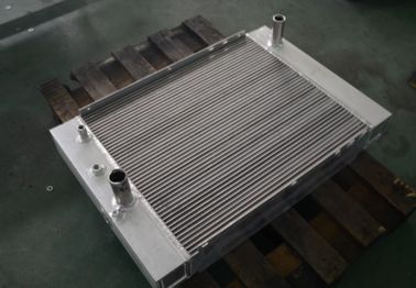 Industri Sliding Plat Vane Compressor Radiator Fin Heat Exchanger
