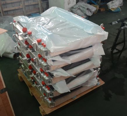 Aluminium Air Compressor Heat Exchanger Dengan Baik Efisiensi Pendinginan