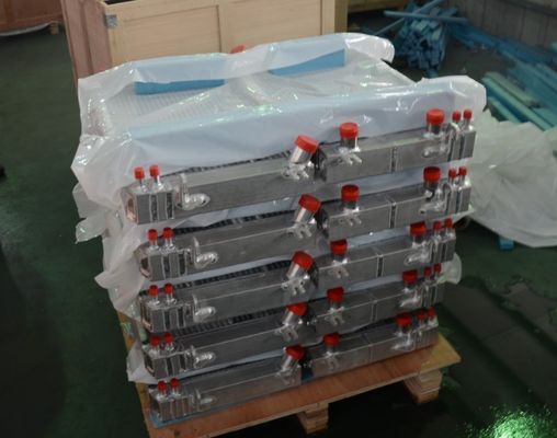 Aluminium Air Compressor Heat Exchanger Dengan Baik Efisiensi Pendinginan