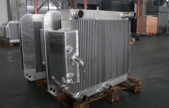 Vacuum pemateri Dan Argon Welding Single Screw Compressor Heat Exchanger