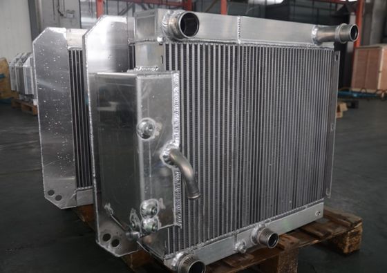 Vacuum pemateri Dan Argon Welding Single Screw Compressor Heat Exchanger