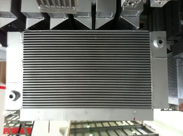 Scroll Compressor Radiator / Compact Dan Kuat Plat Fin Heat Exchanger