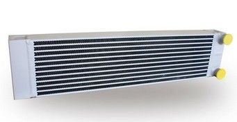 Air Compressor Sepenuhnya dilas Heat Exchanger / Oil Cooler Compressor