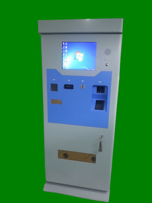 Ooutdoor Stand Alone Kiosk untuk Stasiun Bus, kios lantai berdiri