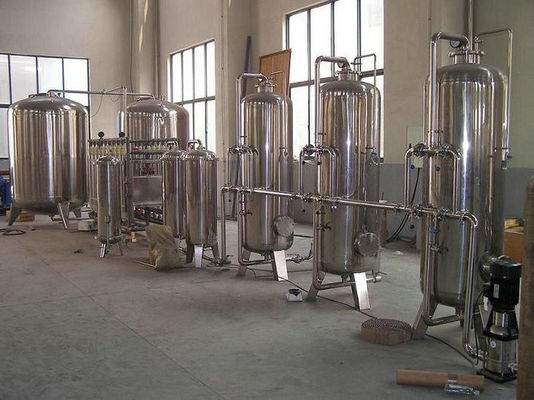CE Reverse Osmosis Air Mineral Mesin Pemurnian dengan Efisiensi Tinggi 50t / h