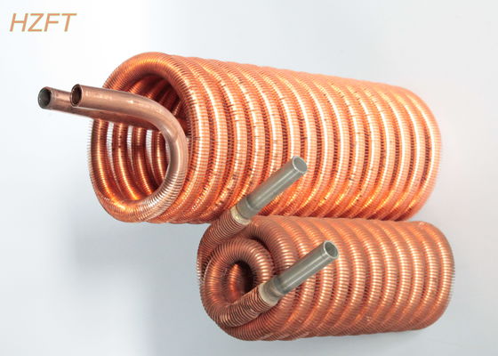 Pemanas Air Tankless Coil Tabung Tembaga Terintegrasi sebagai Penukar Panas