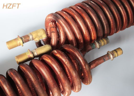 Pemanas Air Tankless Coil Tabung Tembaga Terintegrasi sebagai Penukar Panas