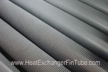 Extruded Tinggi Fins Tabung Mesin dengan bahan baku CS / SS / AS / Tembaga / Alu Tabung / Titanium