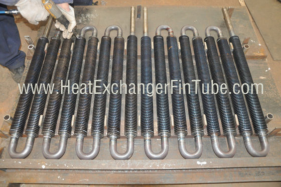 Terus menerus hairpin pengelasan ASTM A106 SMLS baja karbon U tube bundle
