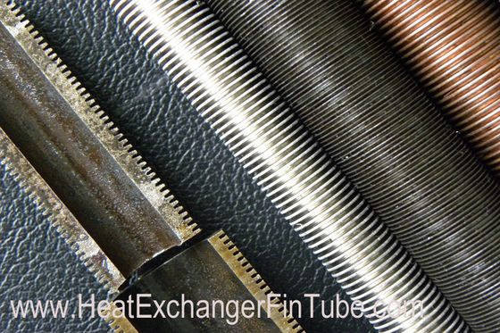 A334 Gr 1/3/6 Carbon Steel Threaded Rendah Fin Tube untuk sistem ventilasi