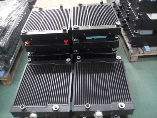 Disesuaikan Aluminium Plat Fin Oil Cooler Universal Kendaraan