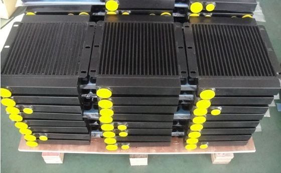 Disesuaikan Aluminium Plat Fin Oil Cooler Universal Kendaraan