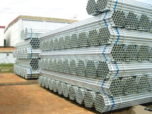 20 # 40 # 45 # Galvanized Steel Pipe / ERW Carbon Steel Heat Exchanger Tabung