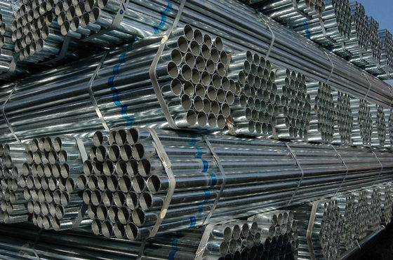 20 # 40 # 45 # Galvanized Steel Pipe / ERW Carbon Steel Heat Exchanger Tabung