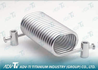 OEM Gr1 Seamless Pipe Titanium GR2 ASTM B862 Titanium dilas pipa untuk penukar panas