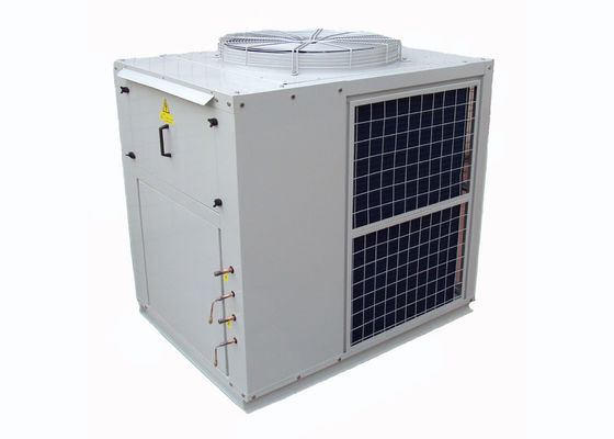 Luar ruangan Air Cooled Scroll Compressor Kondensasi Satuan Menyalurkan Split Air Conditioner