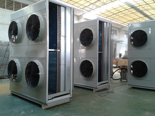 Luar ruangan Air Cooled Scroll Compressor Kondensasi Satuan Menyalurkan Split Air Conditioner