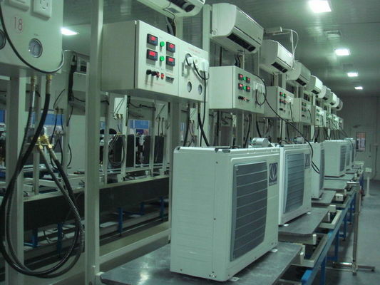 Jendela AC Elektronik Otomatis Rangkaian Lini Lantai Jenis AC Performance Testing System