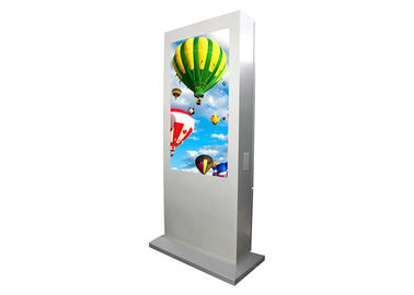 Telepon Booth Floor Standing Outdoor Digital Signage Tampilan High Brightness 42 &quot;46&quot; 55 &quot;
