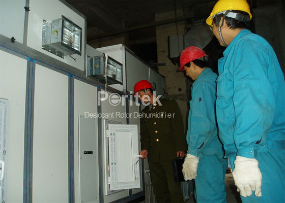 Sistem Dehumidifier Basement Industri Dehumidifier Rotor Pengering